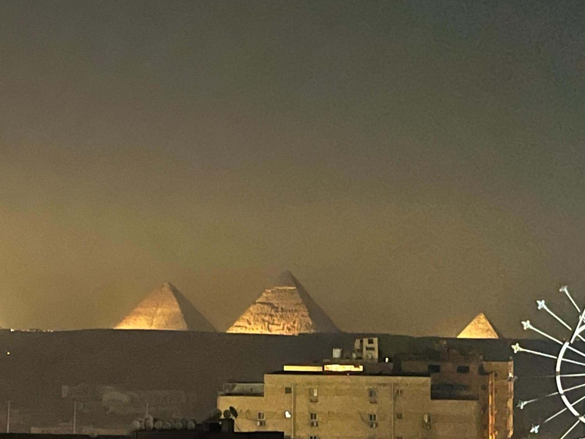 Panorama 3 Pyramids View Inn Giza Luaran gambar