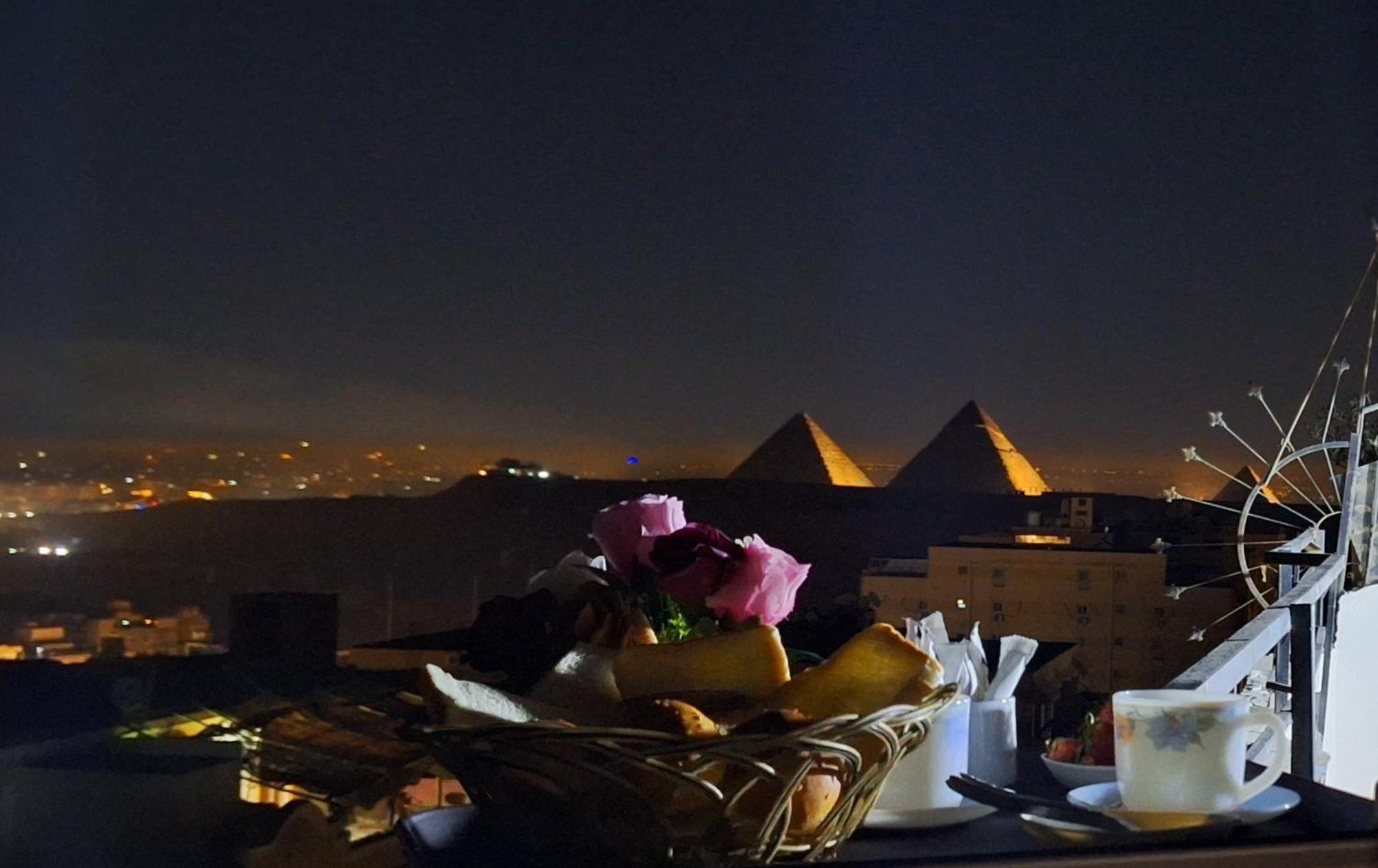 Panorama 3 Pyramids View Inn Giza Luaran gambar
