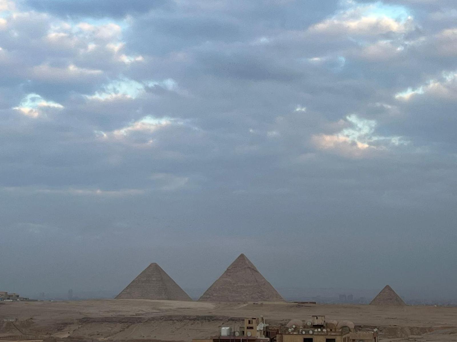 Panorama 3 Pyramids View Inn Giza Luaran gambar