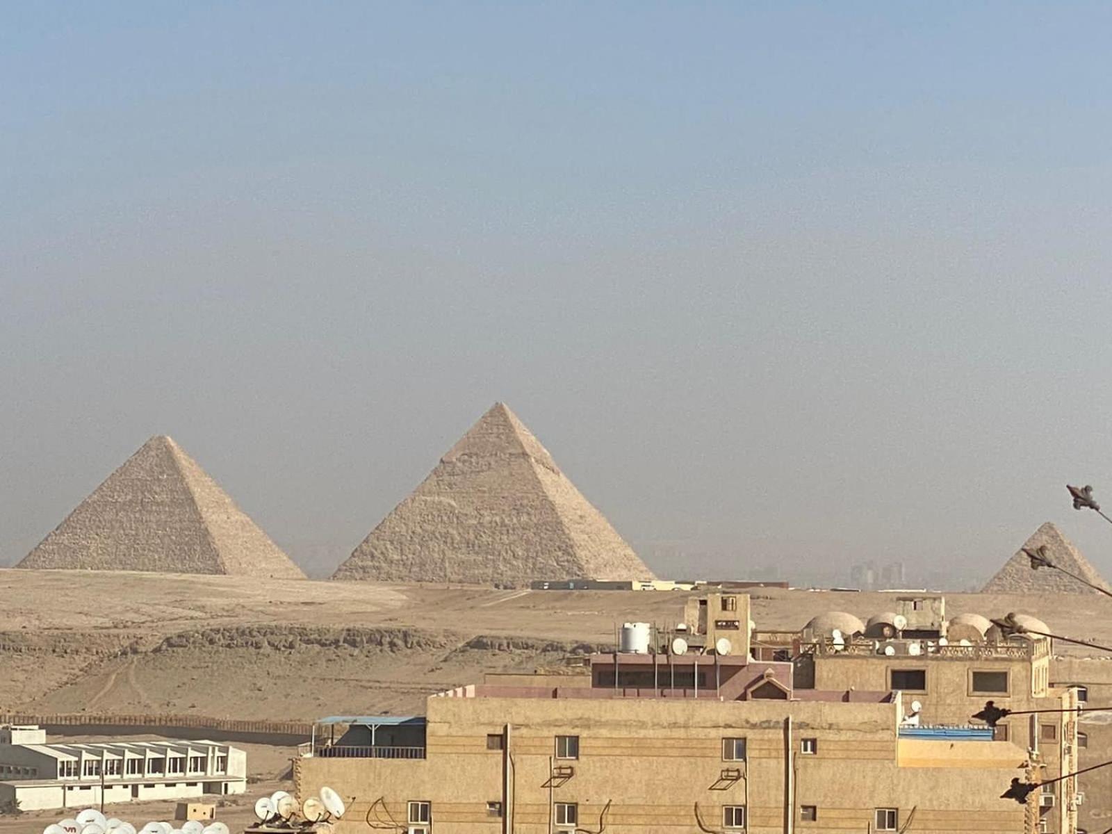 Panorama 3 Pyramids View Inn Giza Luaran gambar